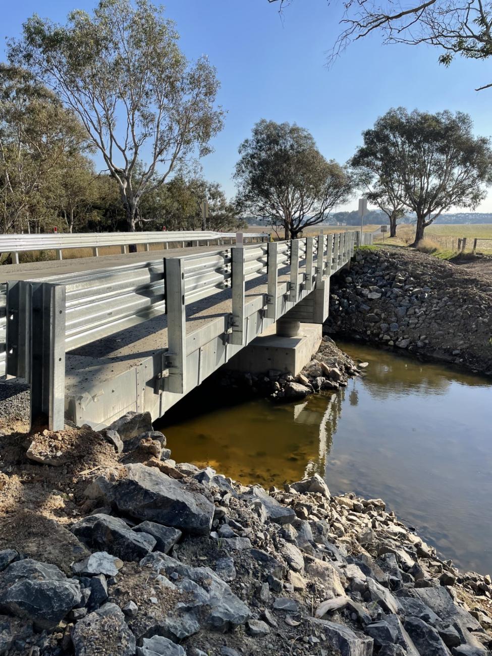 Helendoite Bridge Completion